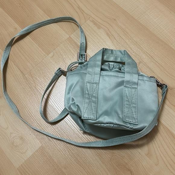 VICTORIA'S SECRET PINK Mini Bucket Bag Small Crossbody Green - Picture 4 of 4